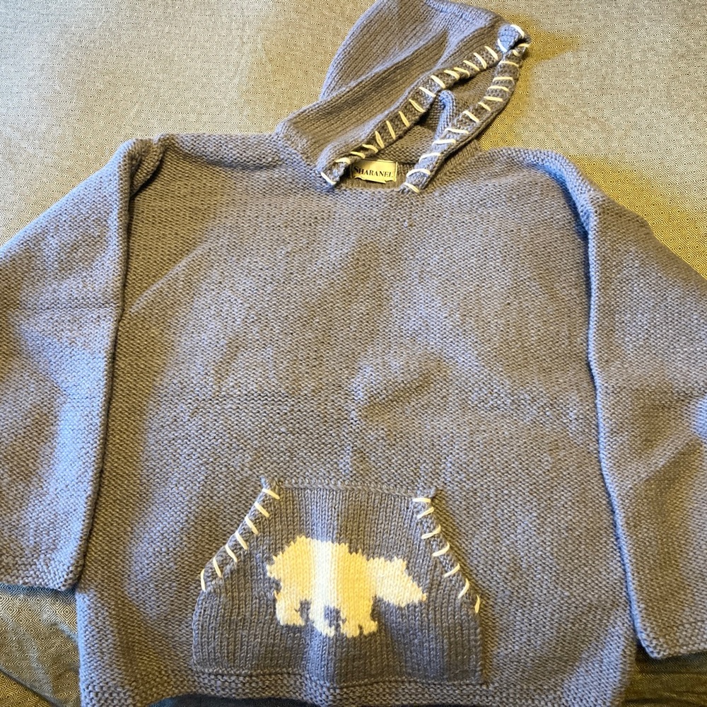 Wool Polar Bear Sweater - Woman’s Large